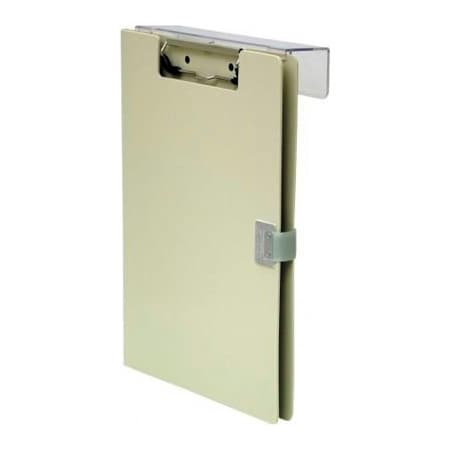 Omnimed Omnimed Overbed Covered Poly Clipboard, 10"W x 13"H, Beige 205603-BG